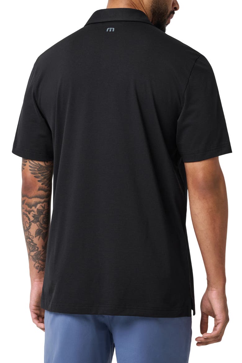 Performance Jersey Polo, Alternate, color, BLACK