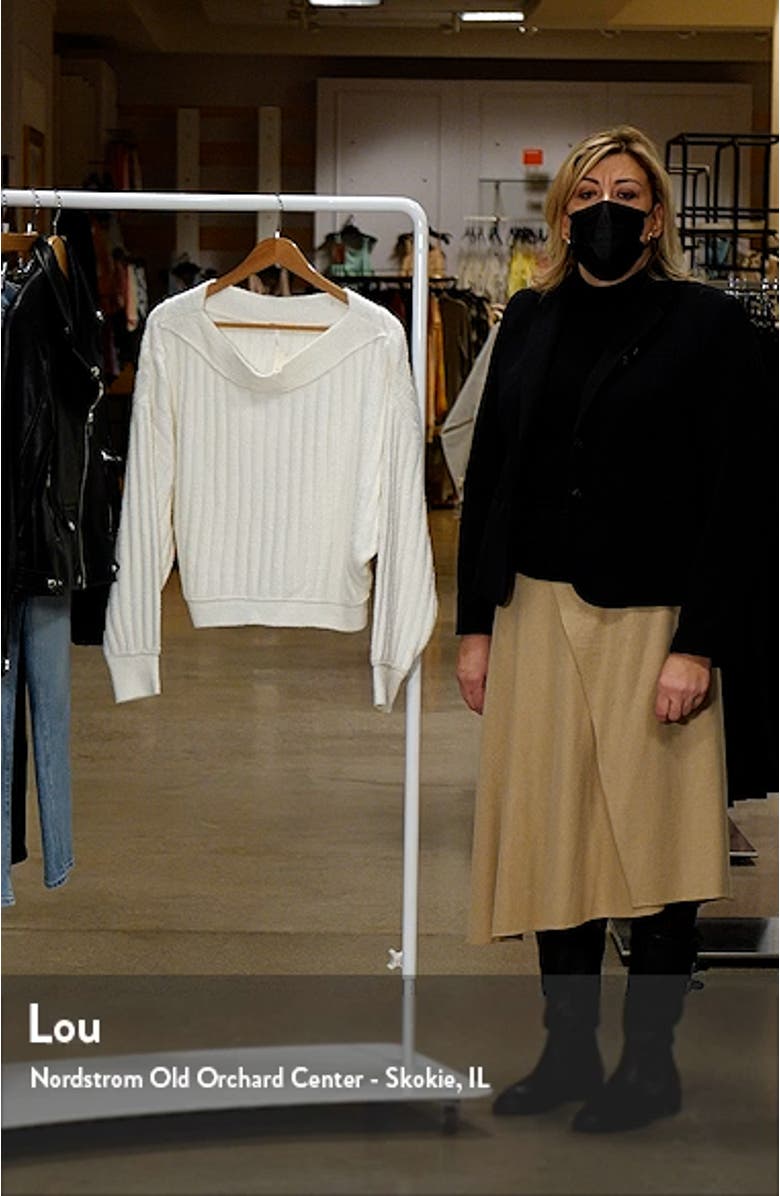 Cabin Fever Convertible Neck Pullover, sales video thumbnail