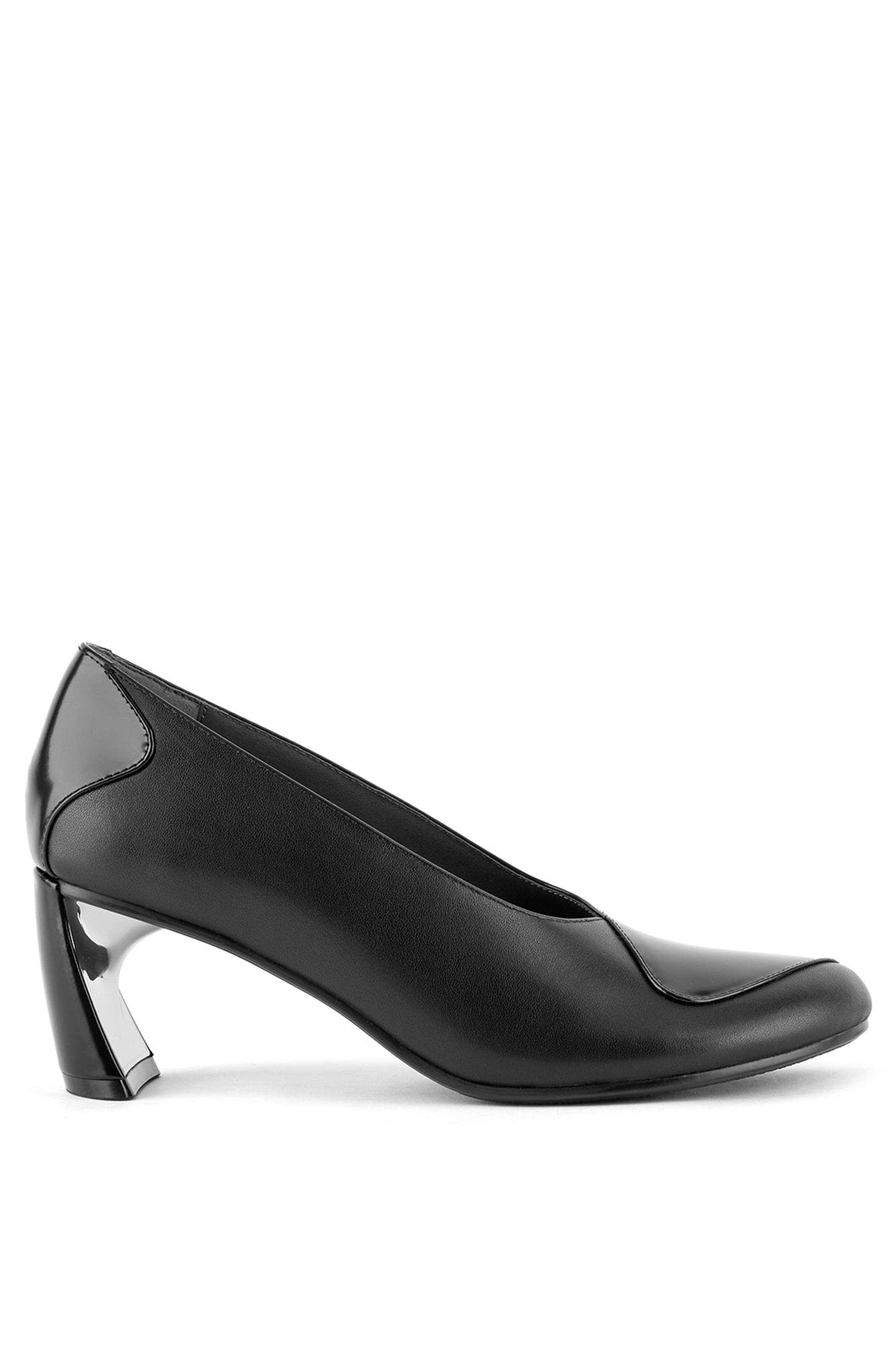 United Nude Zuma Dana Mid Pumps, Main, color, Black + Silver