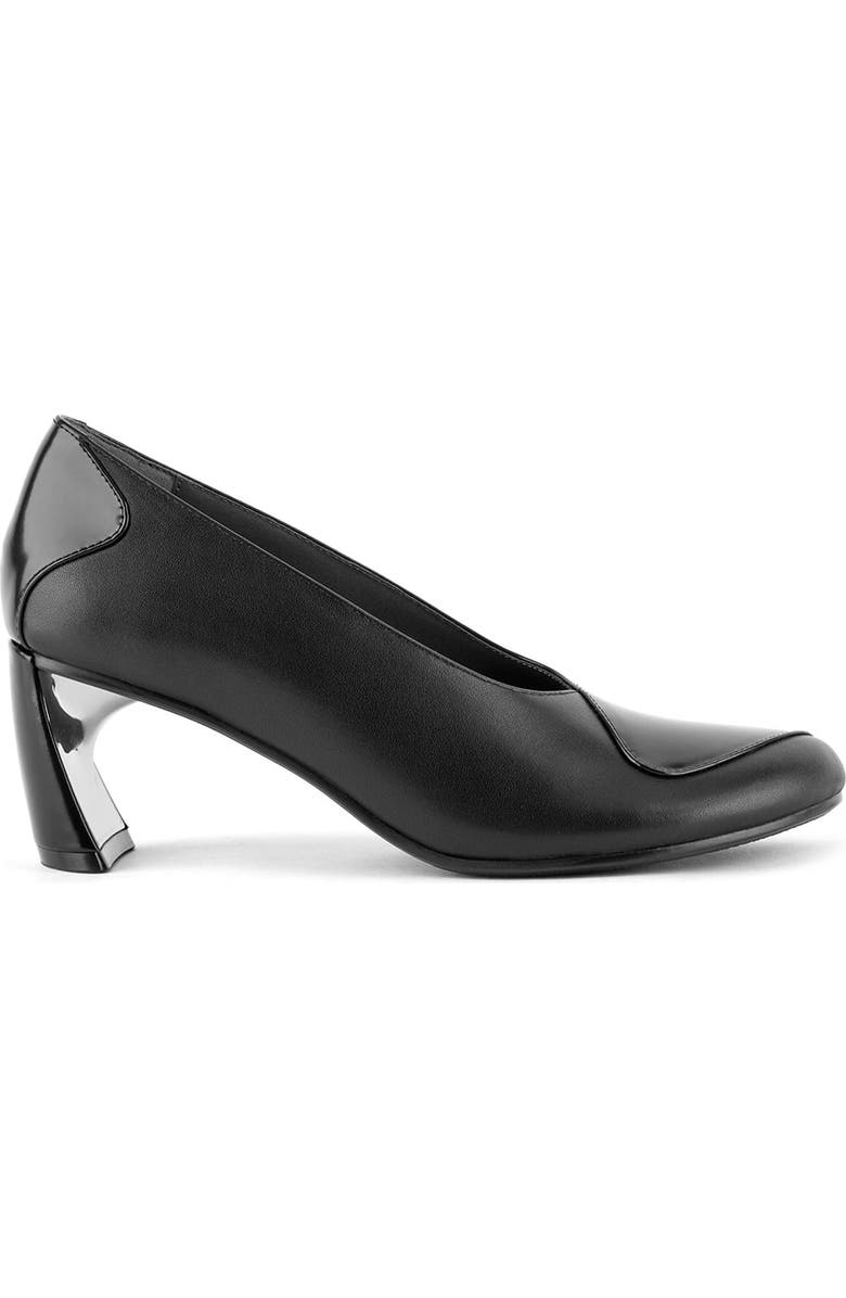 United Nude Zuma Dana Mid Pumps, Main, color, Black + Silver