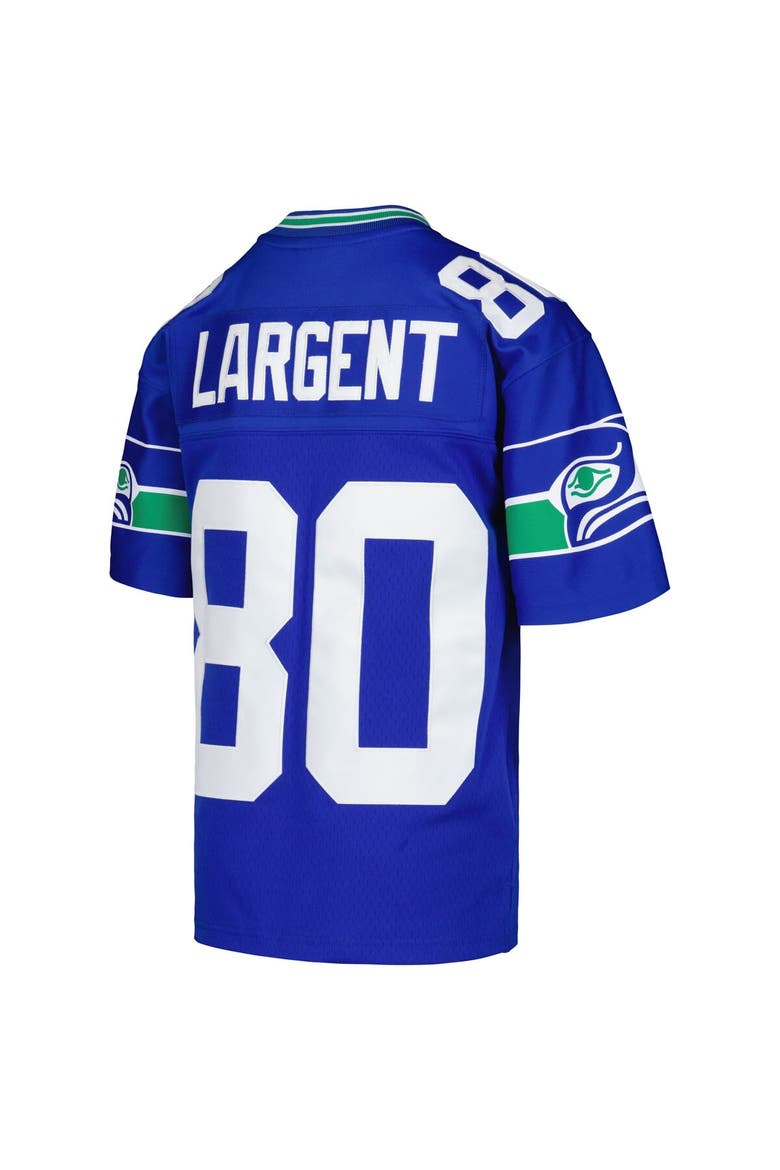 Youth Mitchell & Ness Steve Largent Royal Seattle Seahawks 1985 Retired Player Legacy Jersey, Alternate, color, Royal
