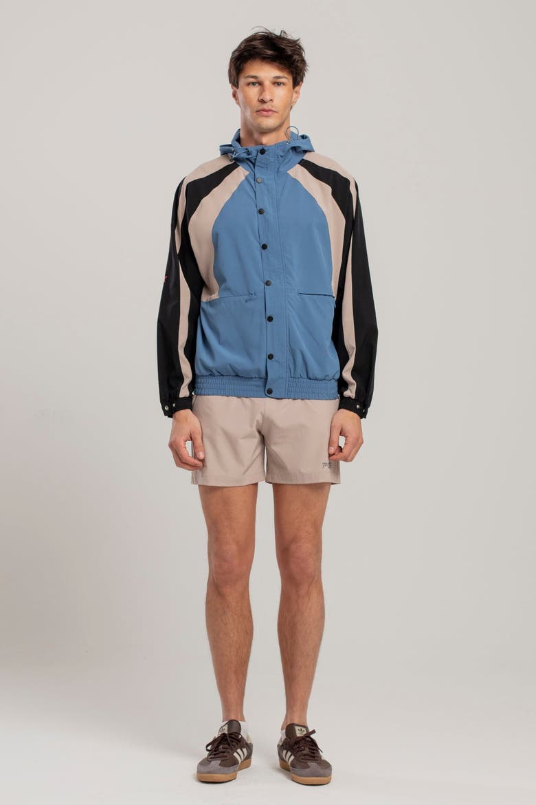 Free Heaven Panelled Active Men Jacket, Alternate, color, blue
