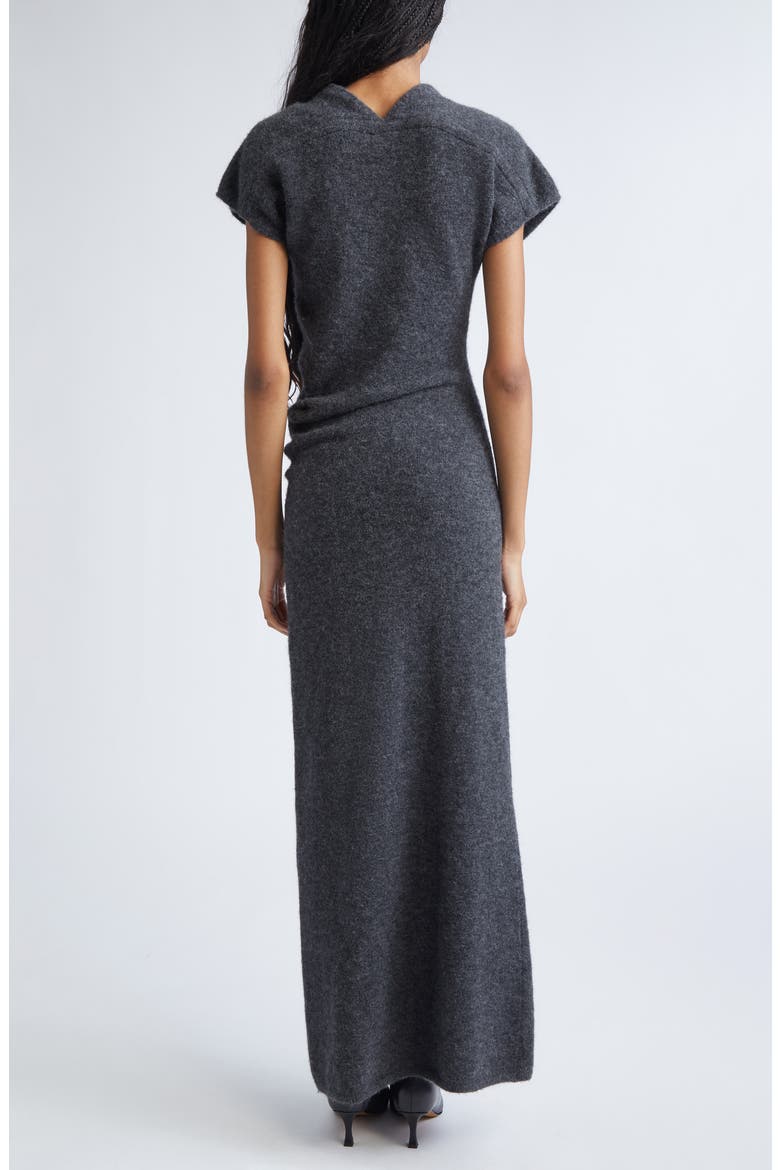 Abie Boiled Knit Sweater Dress, Alternate, color, DARK GREY
