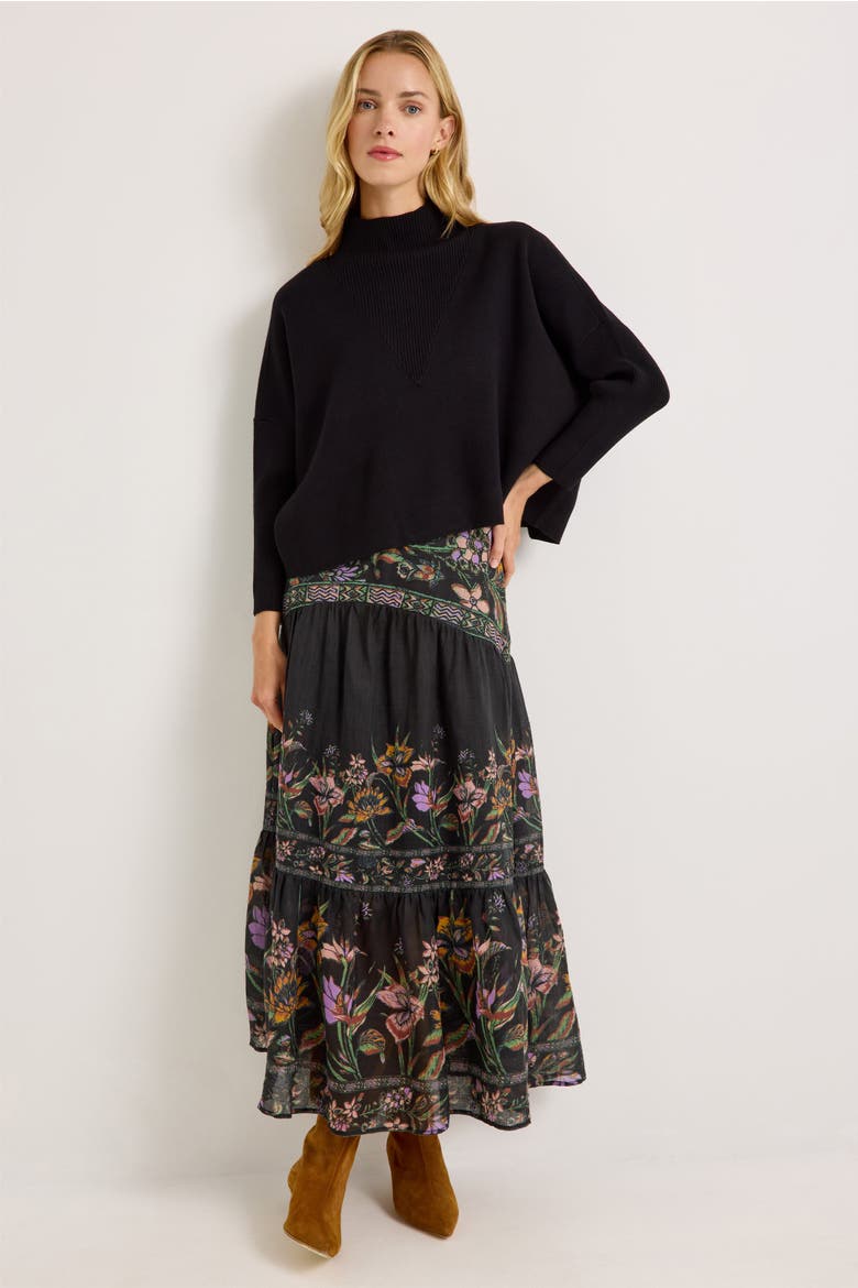 Claudie Popover, Alternate, color, Black