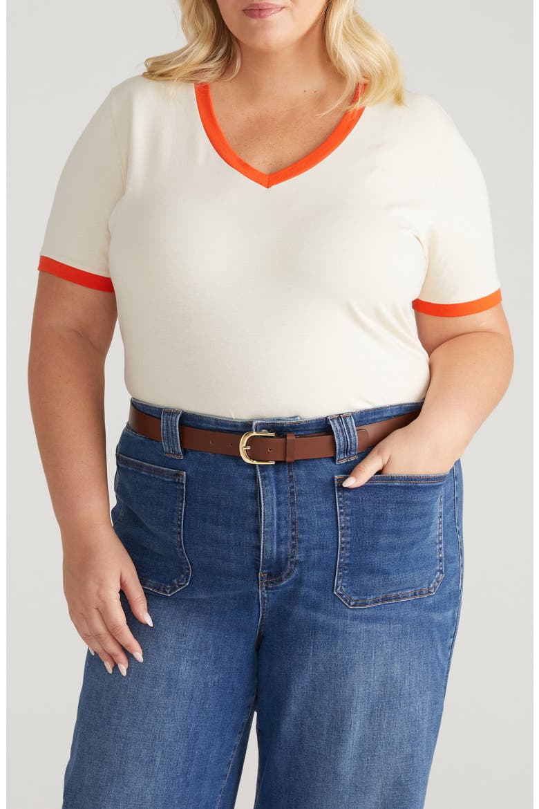 V-Rex Tee, Main, color, CHAMOMILE WITH POPPY