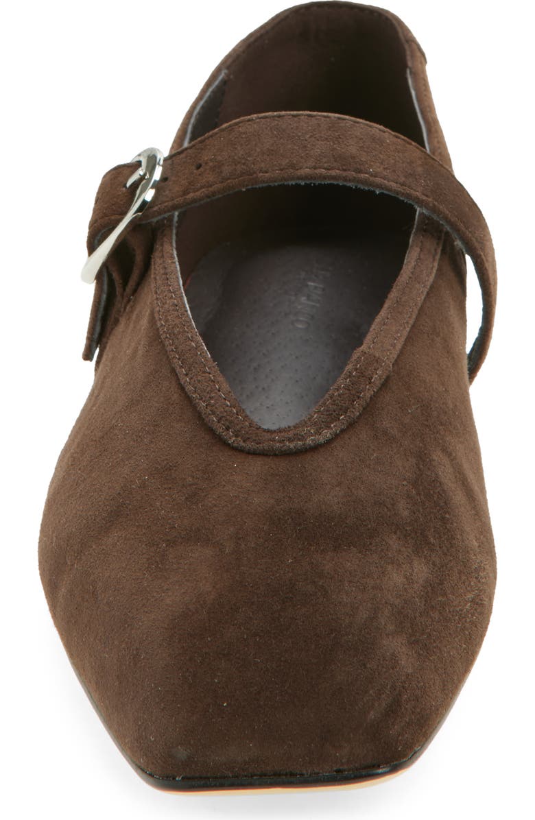 Tony Bianco Bobbi Mary Jane Flat, Alternate, color, Espresso Suede