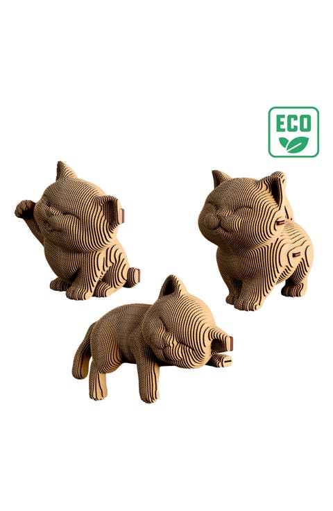 3D Cardboard Sculpture Puzzle