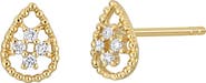 Bony Levy Mykonos Diamond Teardrop Stud Earrings