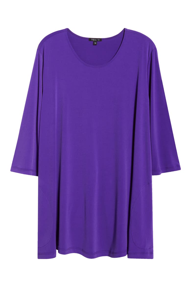 Swing Tunic, Alternate, color, IRIS