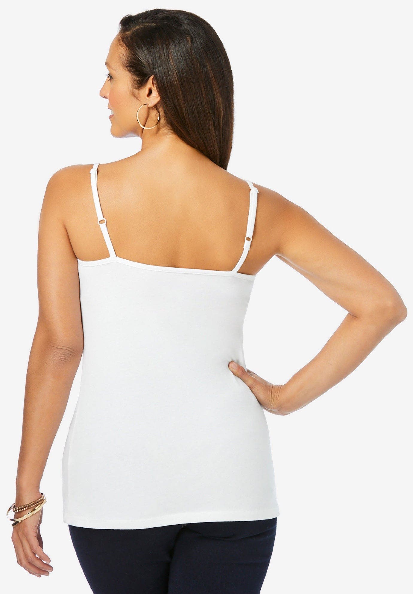 Stretch Cotton Cami - image 2