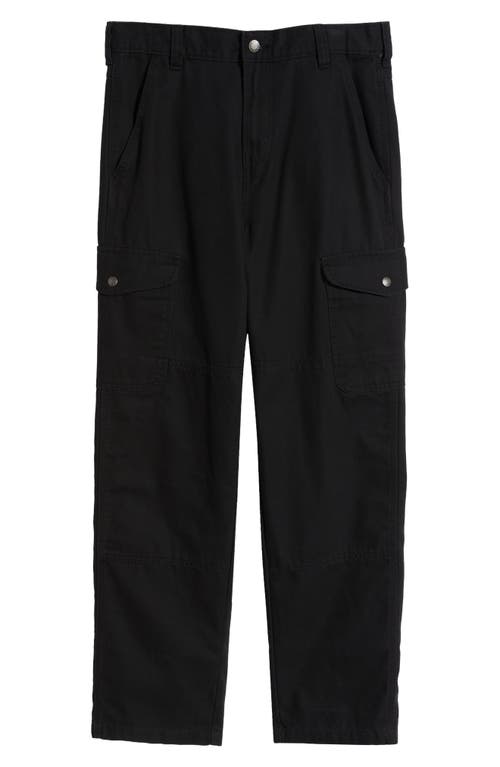Dickies Cotton Duck Canvas Cargo Pants In Black