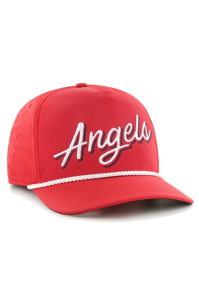 '47 Men's '47 Red Los Angeles Angels Fairway Hitch Adjustable Hat, Alternate, color, 