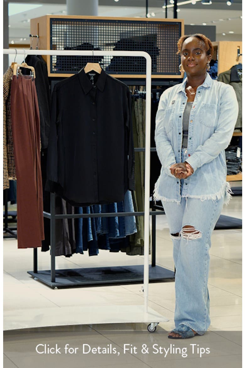 Kotta Satin Button-Up Shirt video