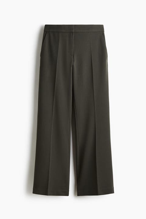 Flared Tailored Trousers