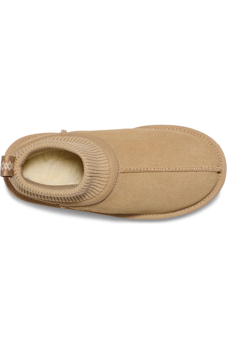 UGG<sup>®</sup> Kids' Classic Ultra Stretch Cuff Bootie, Alternate, color, Mustard Seed