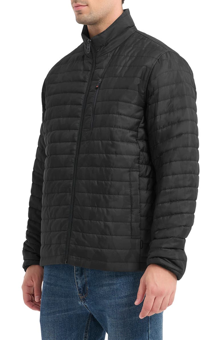HAWKE & CO Rail Water Resistant Quilted Jacket, Alternate, color, 