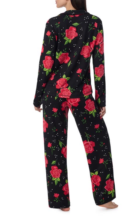 Rose Print Pajamas