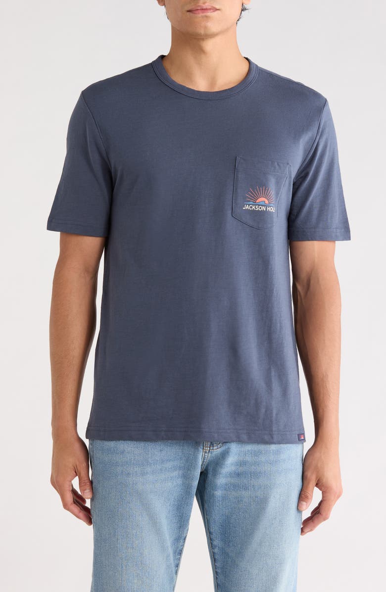 Faherty Jackson Hole Pocket T-Shirt, Main, color, 