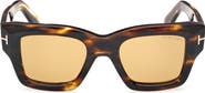 TOM FORD Ilias 50mm Square Sunglasses