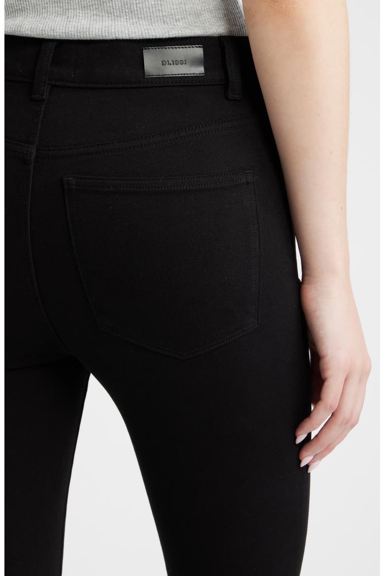 Bridget Bootcut High Rise Instasculpt™ Jeans, Alternate, color, BLACK PINTUCK