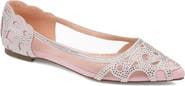 Journee Collection Batavia Rhinestone Flat