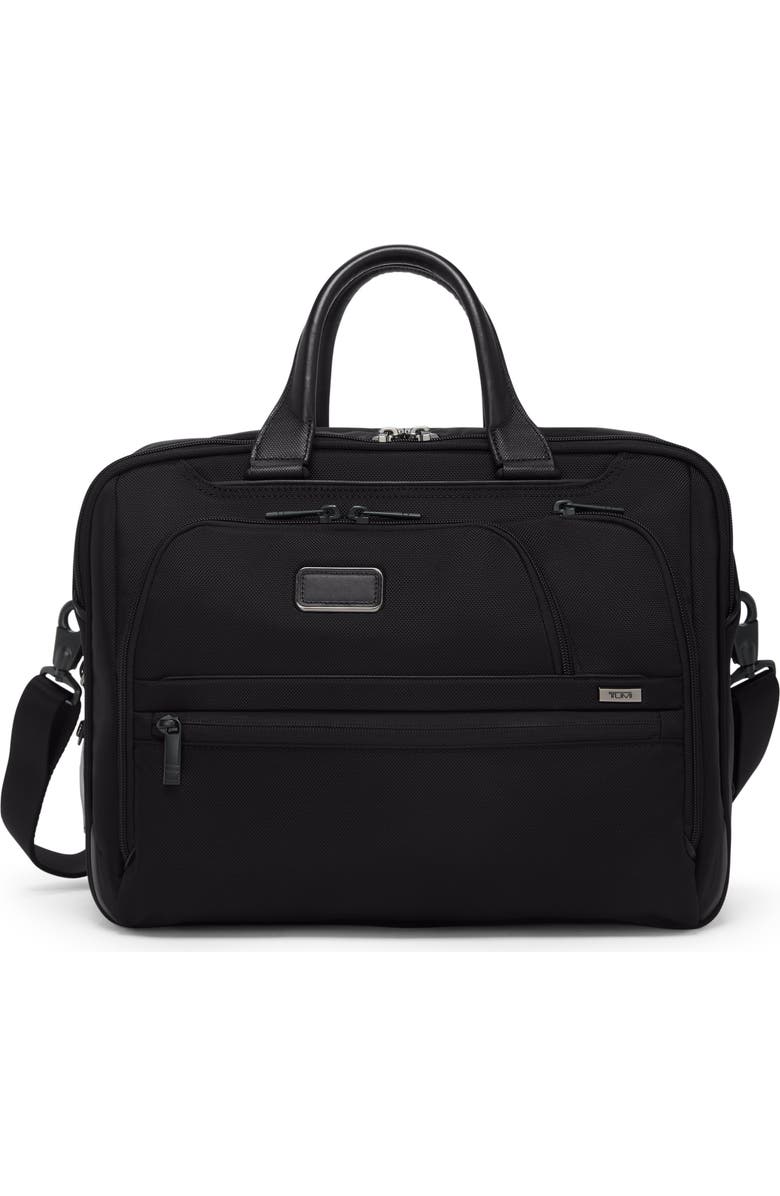 TUMI Medium 15-Inch Expandable Briefcase, Main, color, Black