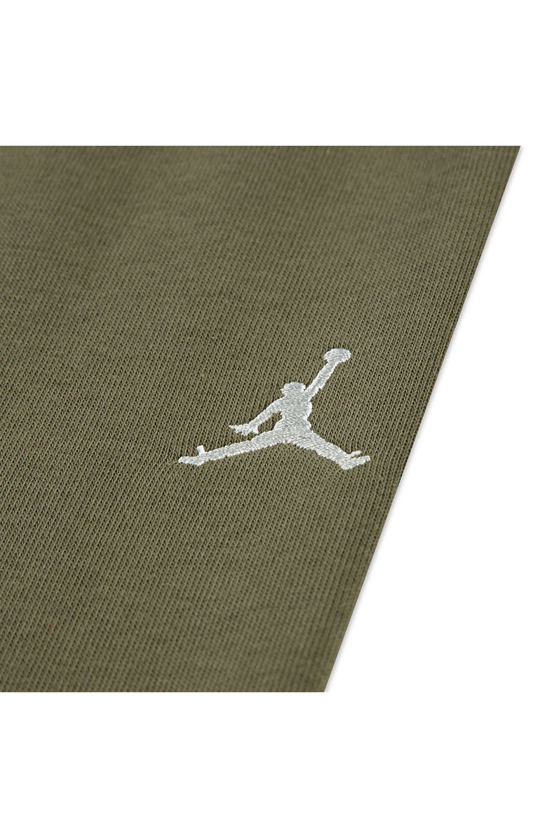 Jordan Kid' MJ MVP Fleece Hoodie & Joggers Set, Alternate, color, Medium Olive