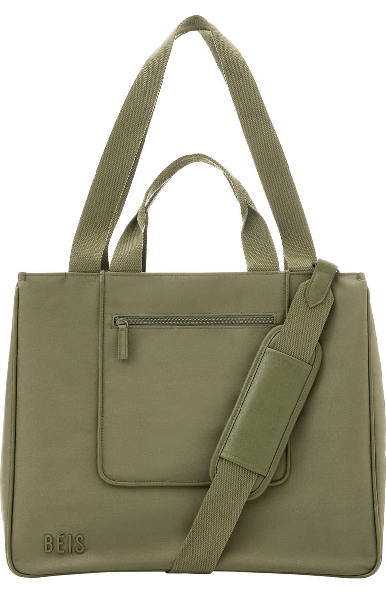 Béis The East/West Water Repellent Tote, Alternate, color,