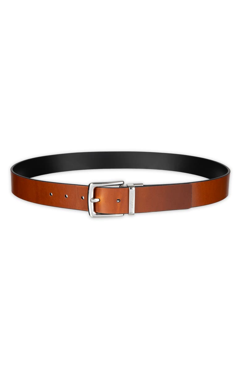 Cole Haan 35mm Reversible Leather Belt, Alternate, color, Tan / Black