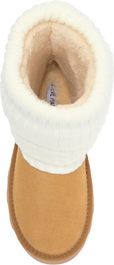 【レディース】Steve Madden Alida Sweater ブーティ Steve Madden Alida Sweater Cuff Bootie (Women) | Nordstrom
