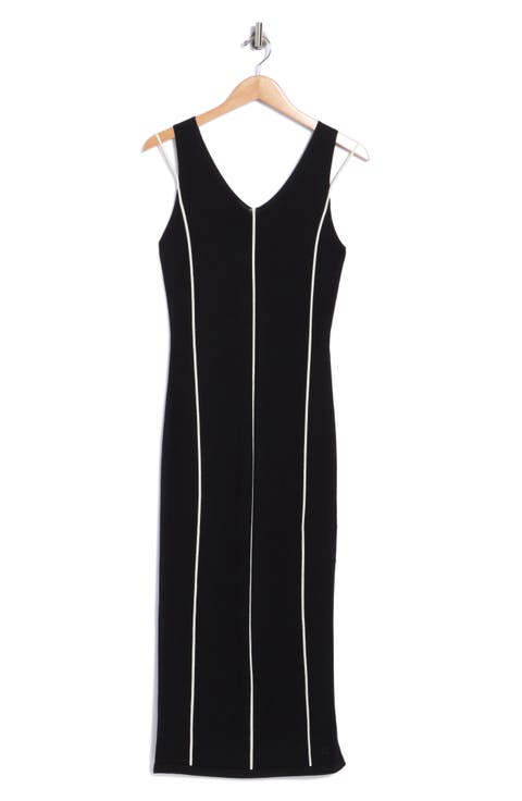 Sharrinys V-Neck Midi Dress