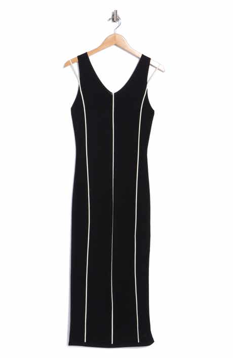 Sharrinys V-Neck Midi Dress