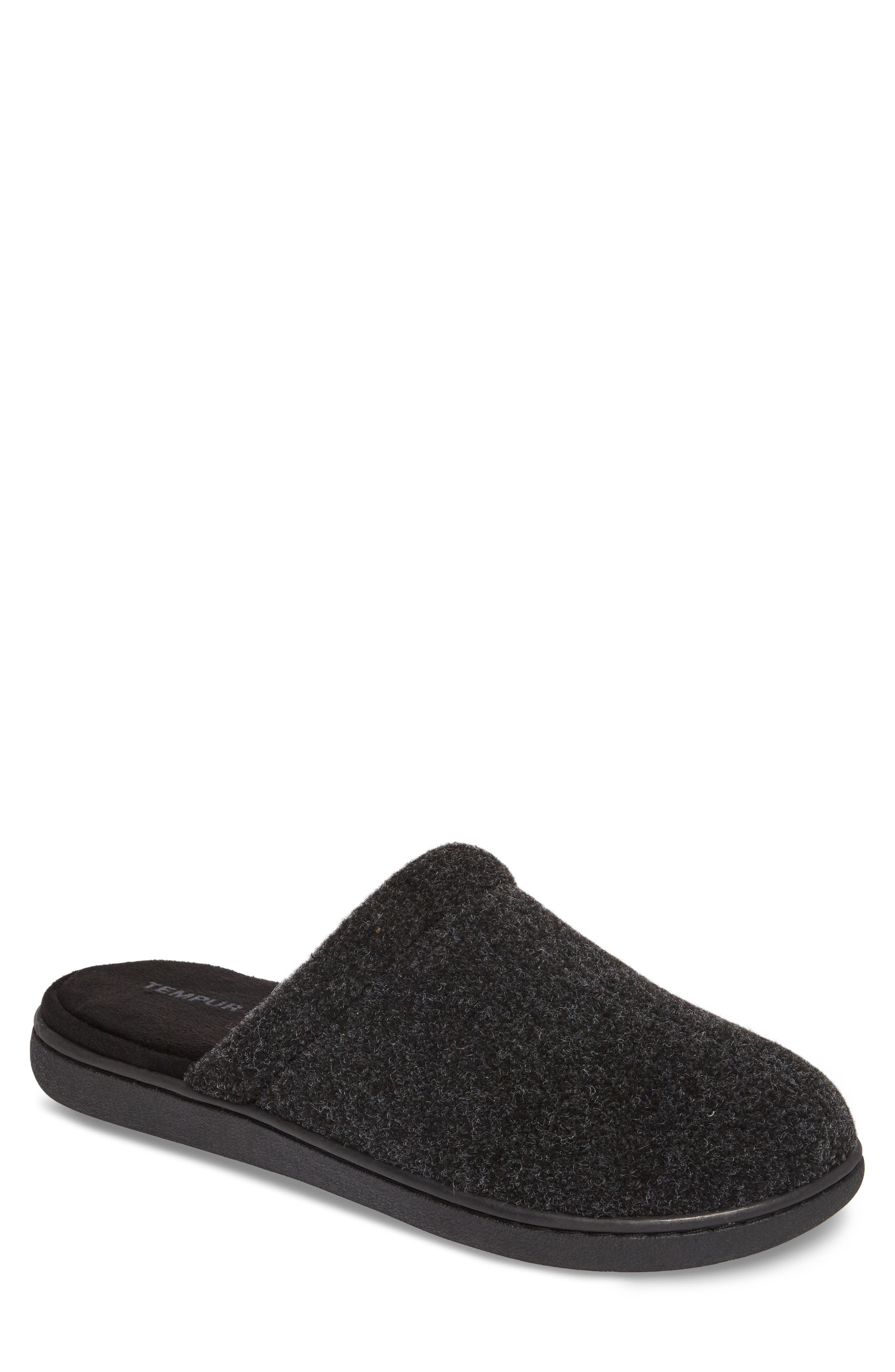 Slipper, Main, color, CHARCOAL