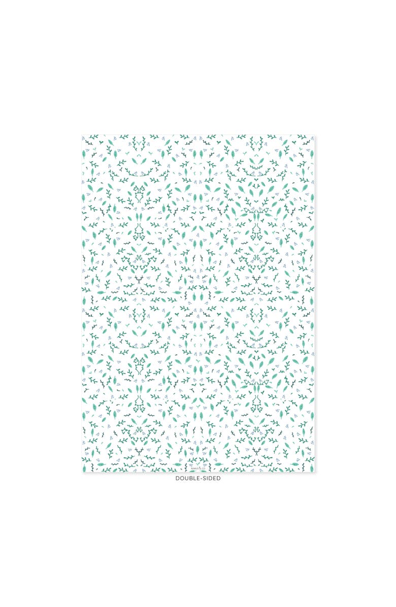 Ramus & Co Eight Sheets Two-Sided "Eden" Heavyweight Gift Wrap, Alternate, color, Multicolored