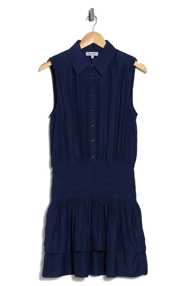 Taran Sleeveless Drop Waist Shirtdress