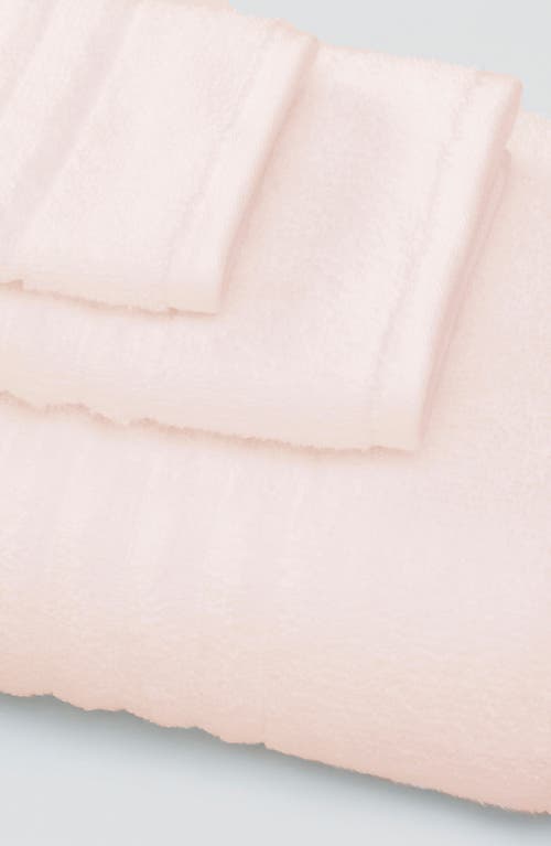 Woven & Weft Combed Cotton 2-pack Bath Towels In Pink