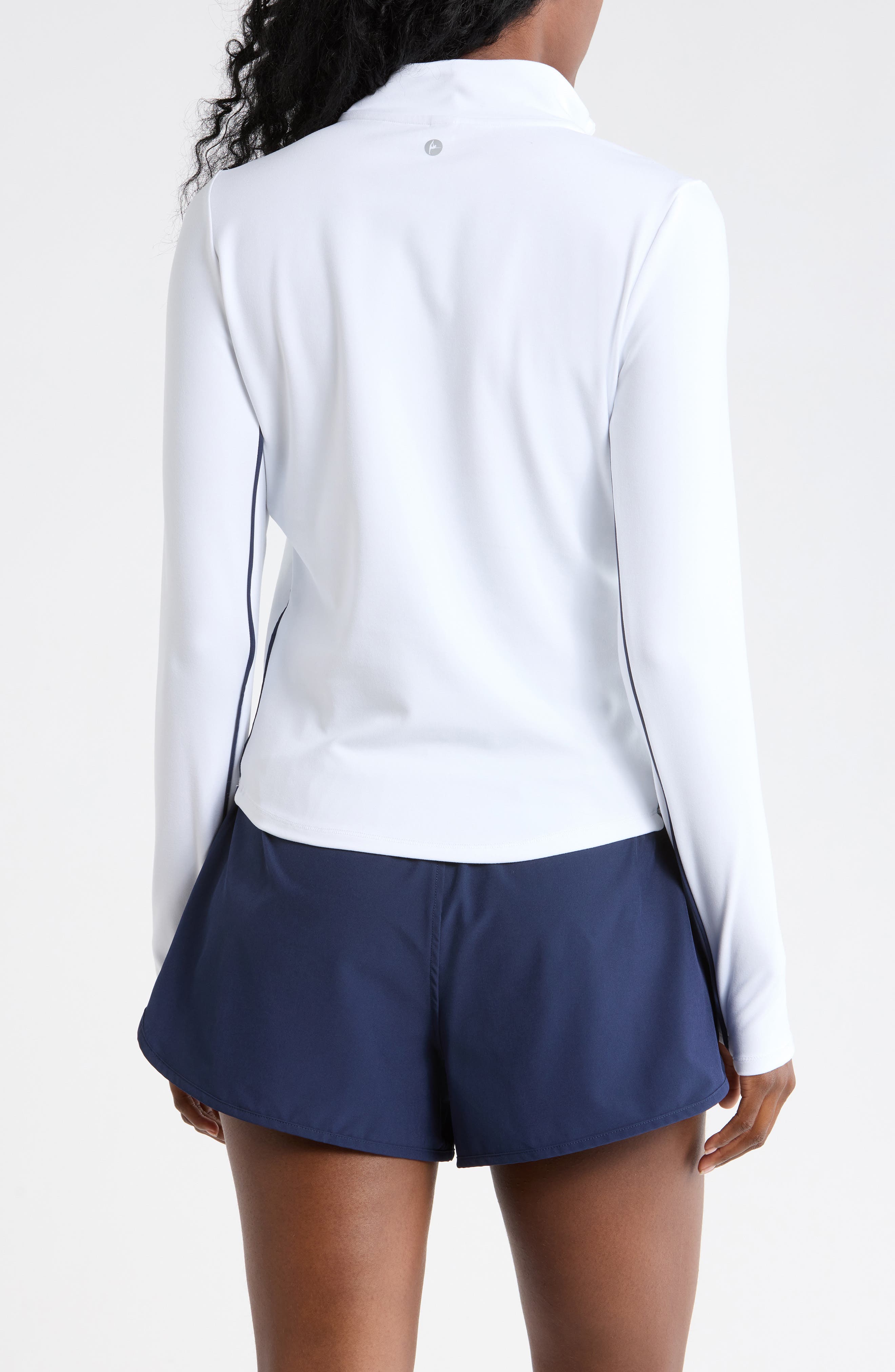 Tennis Interlock Half Zip Pullover - image 2