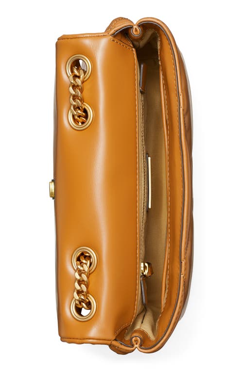 Tory Burch Small Kira Diamond Quilted Convertible Leather Shoulder Bag