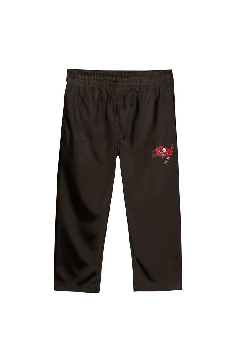 Outerstuff Toddler Outerstuff Red/Pewter Tampa Bay Buccaneers Red Zone V-Neck T-Shirt & Pants Set, Alternate, color, Red