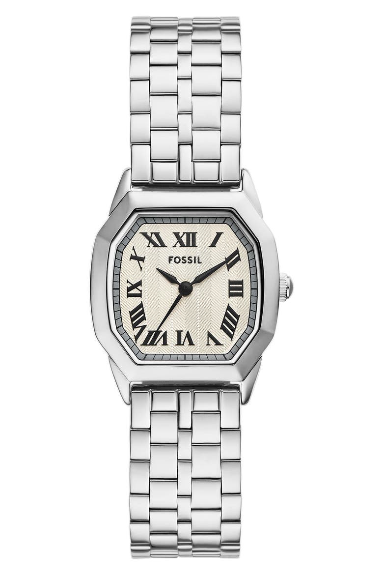 Harlow Bracelet Watch, 27mm, Main, color, SILVER