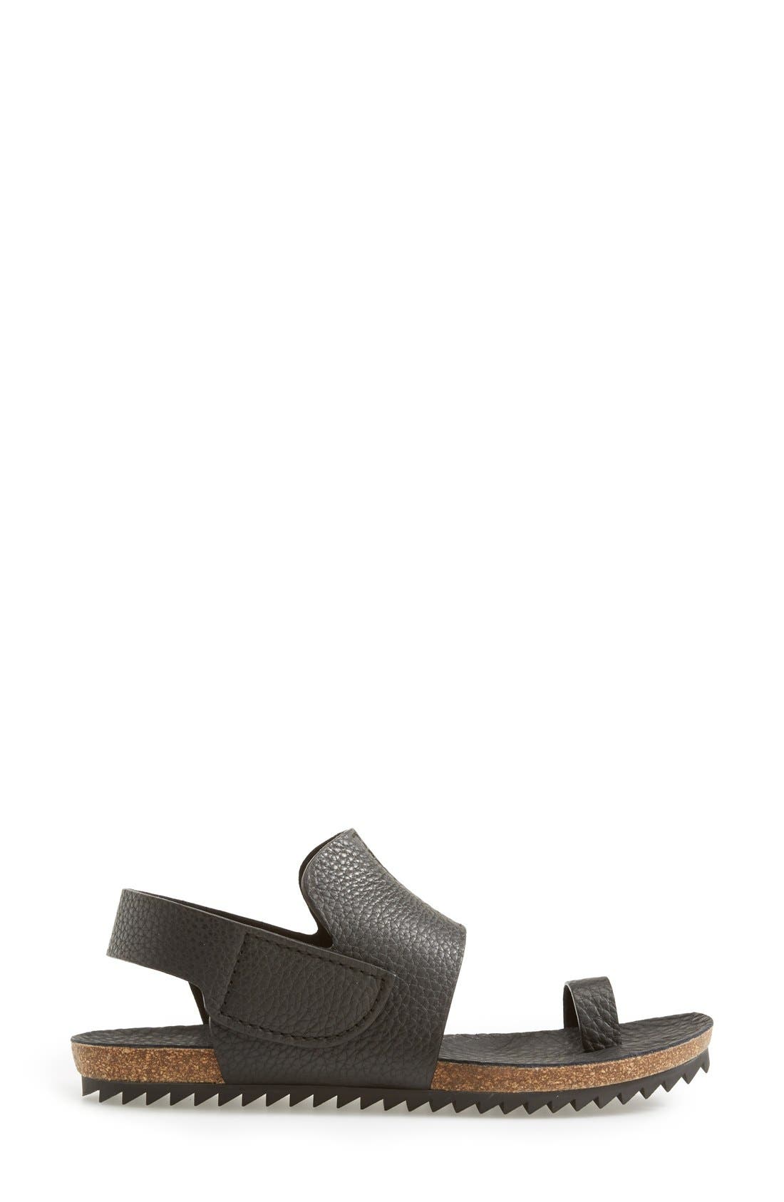 Pedro Garcia 'Vicky' Grained Leather Sandal, Alternate, color, 