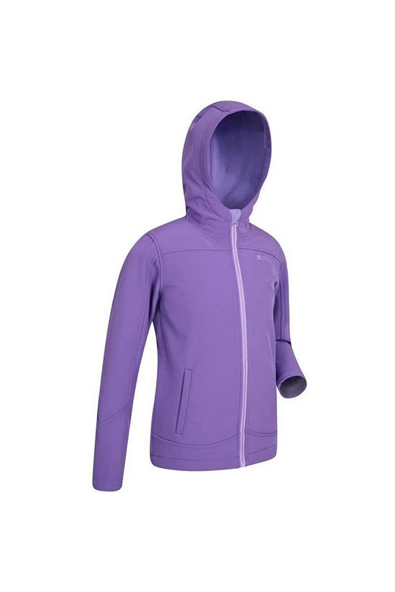 Childrens/Kids Exodus Water Resistant Soft Shell Jacket, Alternate, color, Purple
