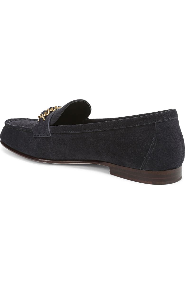 Veronica Beard Penny Chain Loafer, Alternate, color, Navy