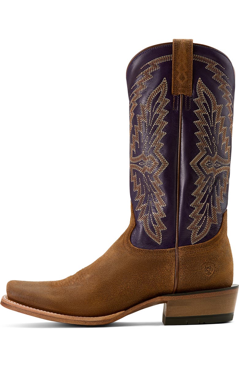 Ariat <p>Futurity Showman Leather Cowboy Boot (Men)</p>, Alternate, color, Brown