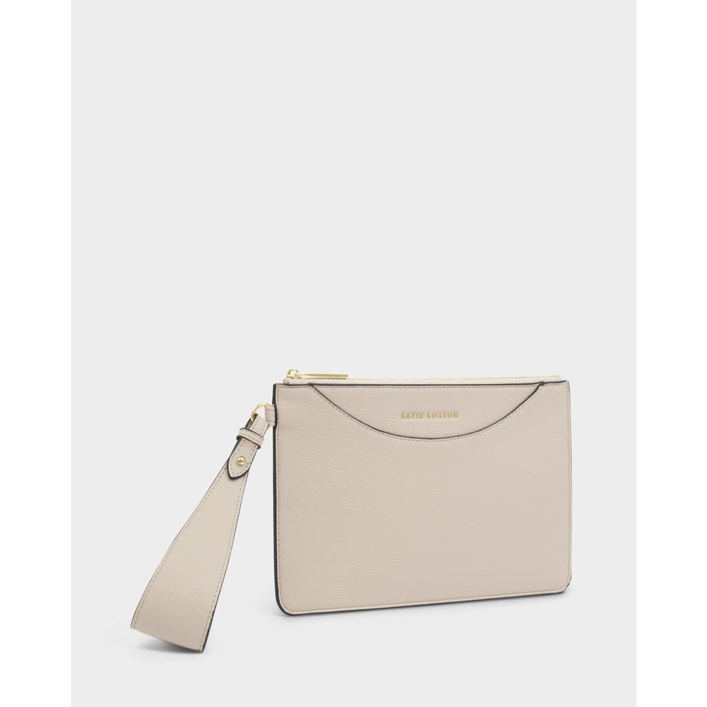 Katie Loxton Alba Wristlet Pouch In Neutral