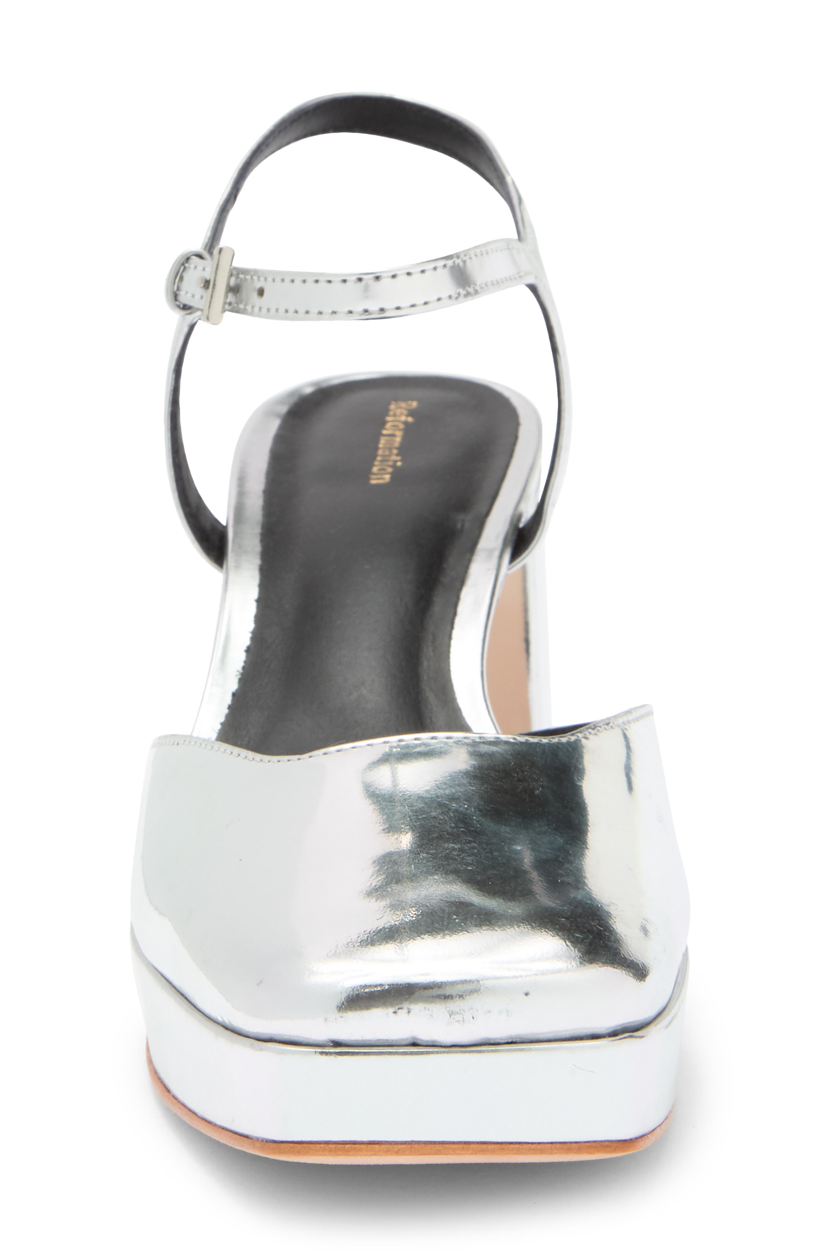 Reformation Marisol Metallic Platform Pump (Women) | Nordstromrack