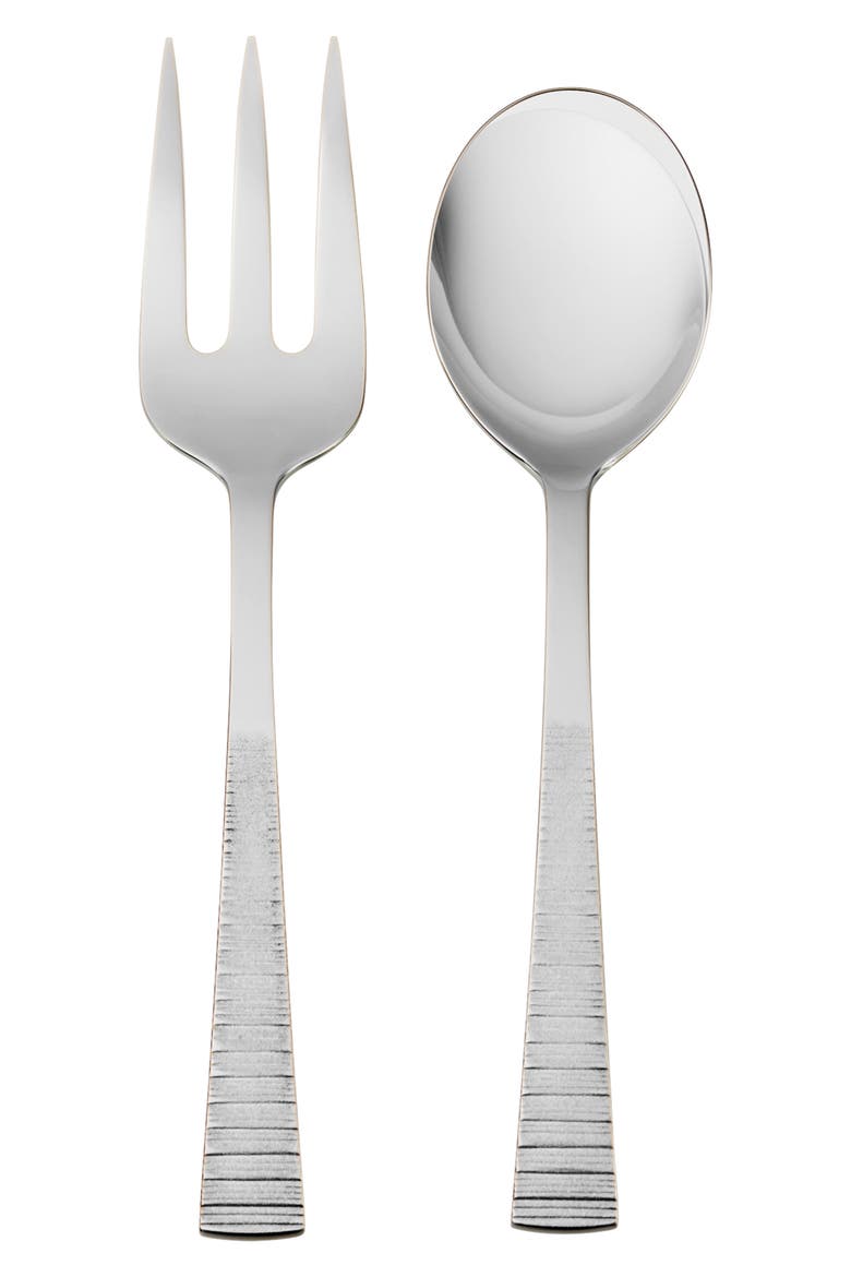 Kingwood 42-Piece Flatware Set, Alternate, color, STAINLESS STEEL