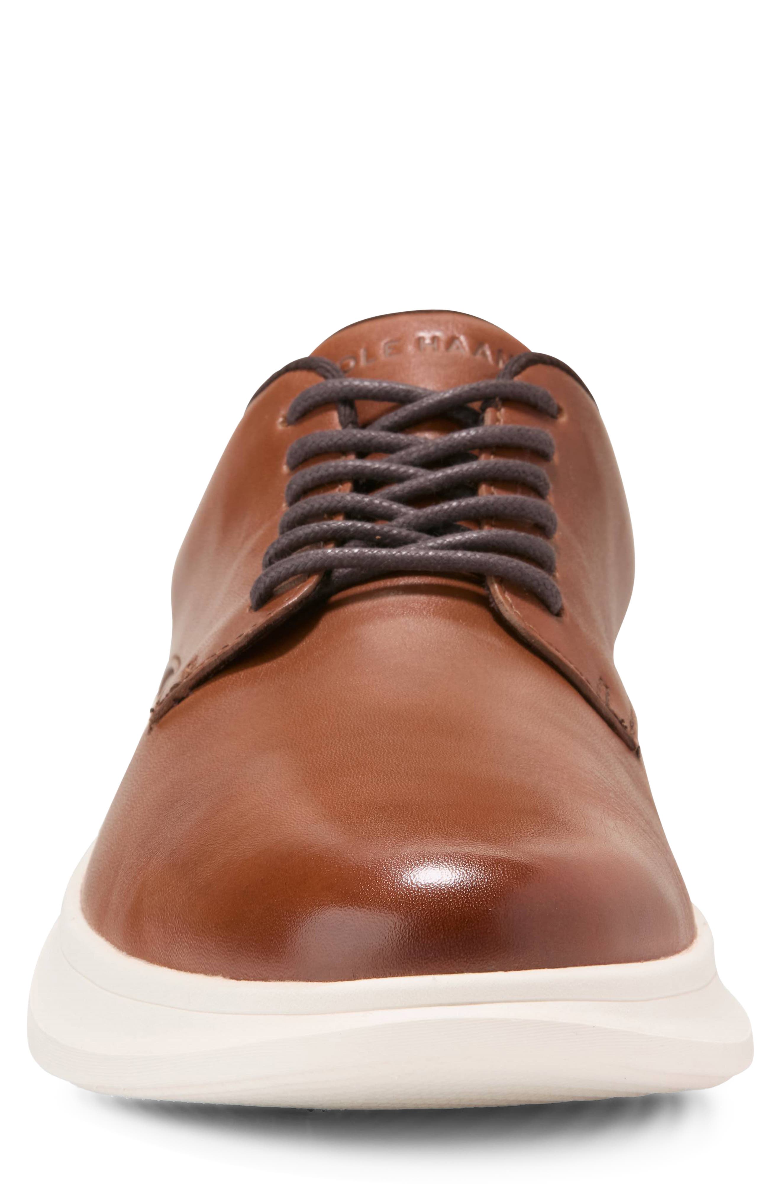 Grand Aerion Plain Toe Oxford, Alternate, color, BRITISH TAN / IVORY