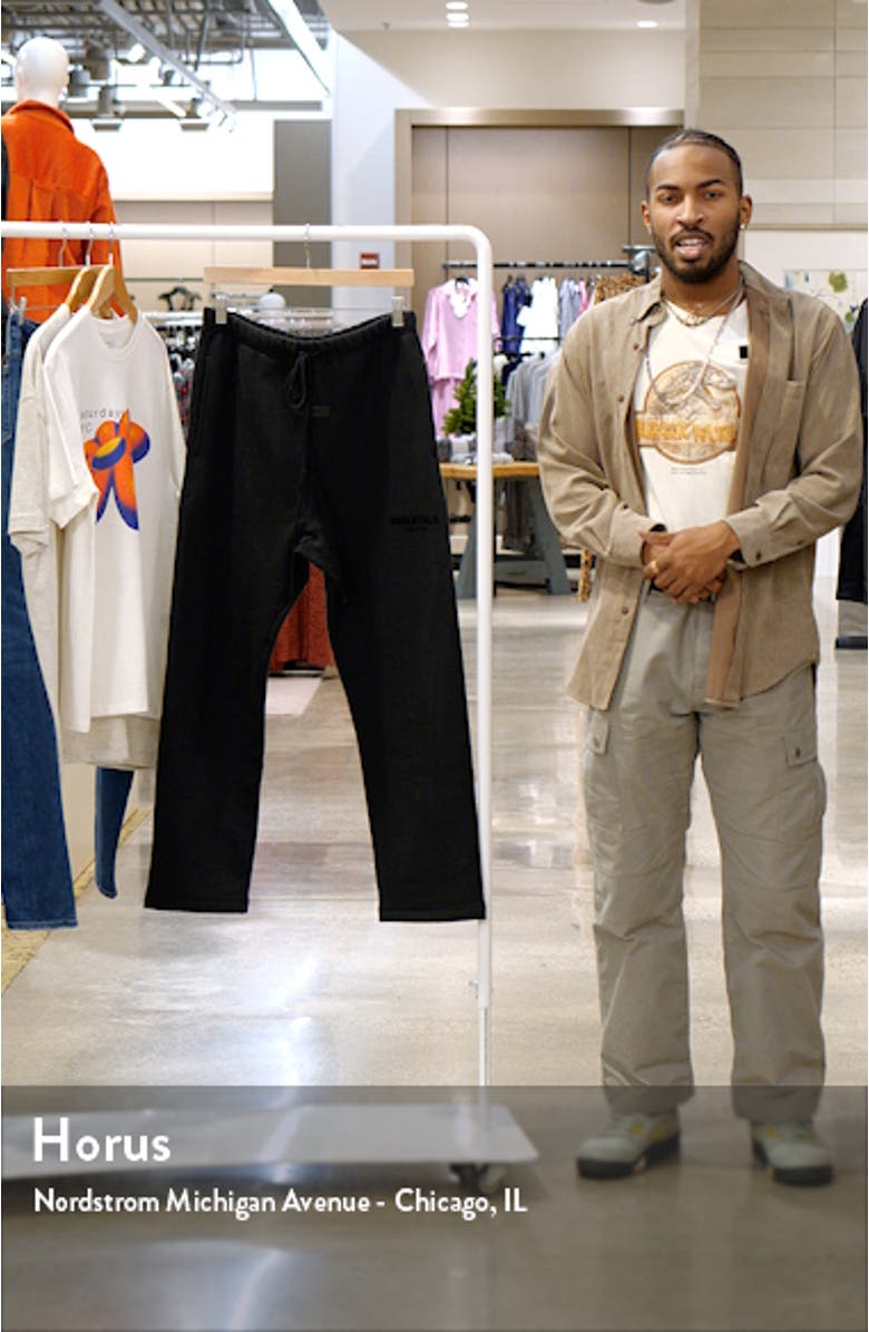 Relaxed Cotton Blend Sweatpants, sales video thumbnail