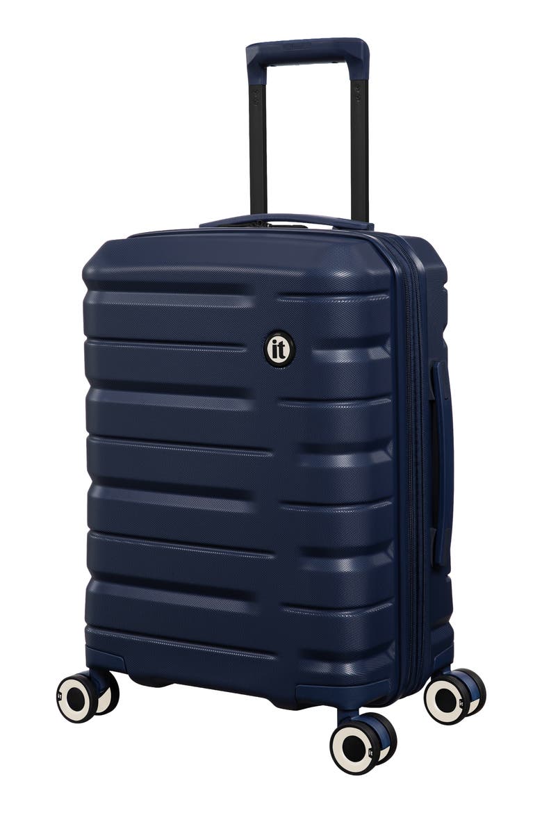Submission 21-Inch Hardside Carry-On Spinner, Main, color, NAVY BLAZER